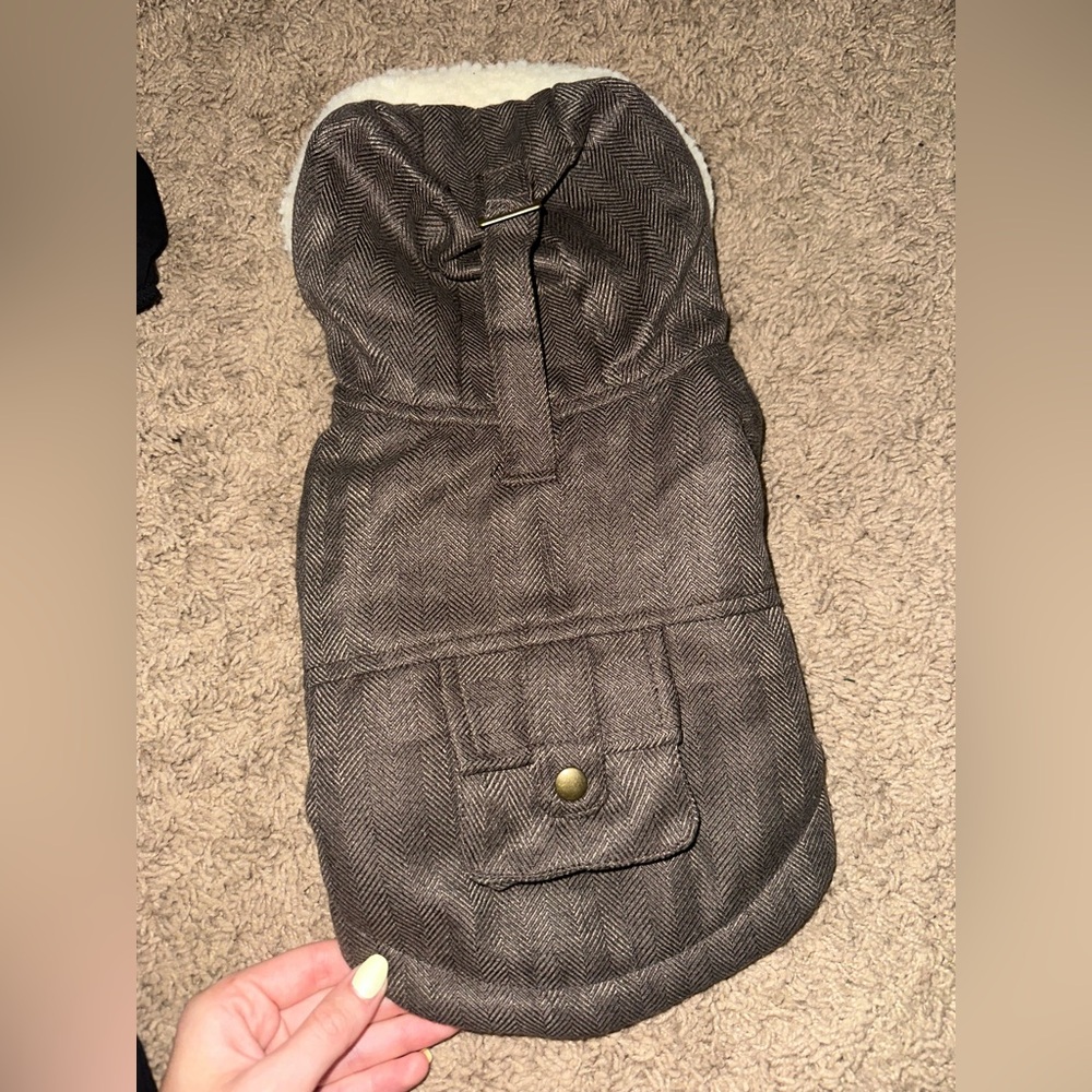 Stylish Brown Dog Jacket
